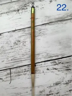 新品未使用　書道筆　木製　銅奔馬牌　『漢壁』　栗成筆荘　定価3,300円