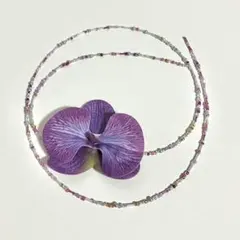 ハンドメイドネックレス　ロング　フェアリーグランジ　ウィッシュコア　森ガール