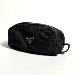値下げ価格☆美品☆プラダ PRADA フェルトポーチ - メルカリ