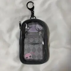 クロミ クリア窓付き ポーチ キーホルダー
