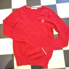 Fairy powter Z 赤 Vネックセーター