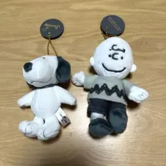 スヌーピーとチャーリー・ブラウン ぬいぐるみセット　USJ