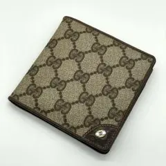【美品】 GUCCI オールドグッチ GG 折り財布