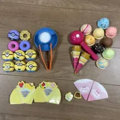 ドーナツ・オン・ドーナツ ミニオンズ　アイスクリームタワー　グレープ屋さんセット
