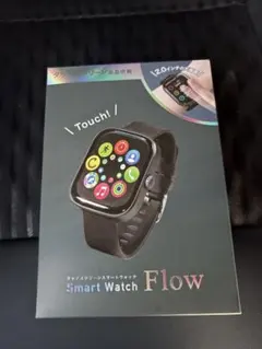 新品未開封Smart Watch Flowスマートウォッチ2.0インチ ブラック