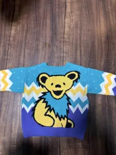 GRATEFUL DEAD クマデザインセーター 80-90