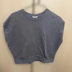 GU ノースリーブTシャツ グレー
