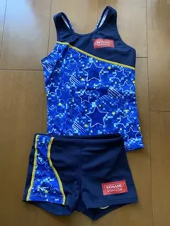 KONAMI 星柄 水着 130cm セパレート