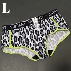 エメフィール Lサイズ ヒョウ柄 ヒップハングショーツのサムネイル