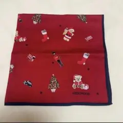 WEDGWOOD クリスマスモチーフ ハンカチ