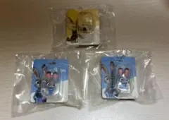 ジュディ・ホップス ニック・ワイルド カプセルトイ 3個セット