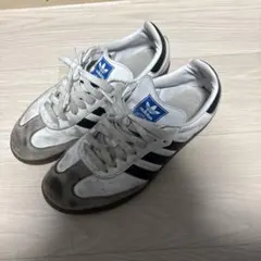 adidas SAMBA ホワイト ブラック スニーカー