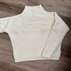 ROPÉ PICNIC リブ編みハイネックセーター 38