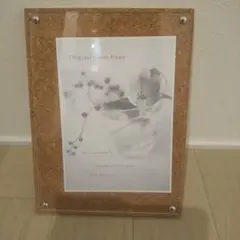 コルクフォトフレーム