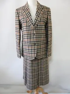 (951)DAKS ダックス セットアップ ジャケット スカート チェック