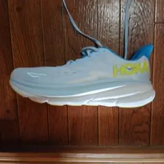 HOKA スニーカー 28.0cm ホワイト/ブルー