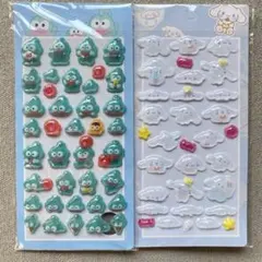 ぷくぷくシール サンリオ シナモロール ハンギョドン シール