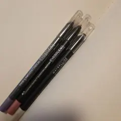 Maybelline 3本セット　ペンシルアイライナー