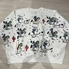 ヴィンテージ　ウエスタン　トレーナー　スウェット　平井大