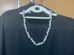 シルバーパールネックレス