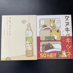 すみっコぐらし : ここがおちつくんです　タヌキとキツネ　２冊セット　写真追加