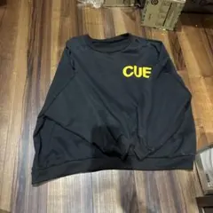 CUE トレーナー スウェット ブラック