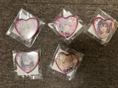 種村有菜30周年記念展 展くじ D賞 ハート缶バッジ 4個セット - メルカリ