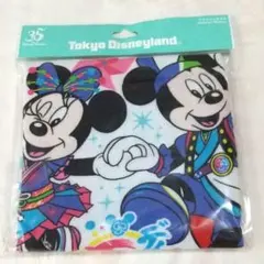 東京ディズニーランド 35周年 夏祭り　ウォッシュタオル　ミッキーミニー