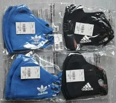 T*O様 adidasアディダスフェイスカバーマスク青6枚黒6枚のサムネイル