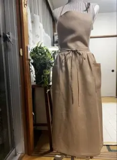 アロマタッチ エプロン ツールポケット付きエプロン ナチュラルカラー