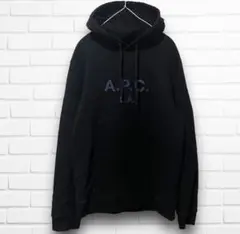 【A.P.C.】ビッグロゴパーカー　アメリカ製　メンズ・ユニセックス