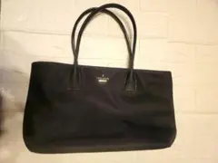 トートバッグ　ケートスペードバッグ　黒