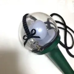 ペンライト　ショルダーストラップ　リング付き　りんご棒　ミセスグリーンアップル