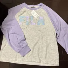 新品　FILA フィラ　ロンT 長袖　140cm パープル