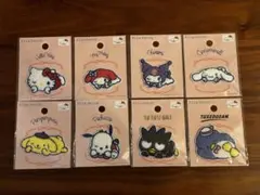 セリア　パイルワッペン　サンリオ　8点セットバラ売り不可