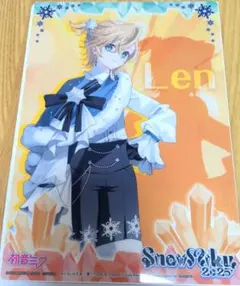 Snow Miku 2025 クリアビジュアルポスターセット