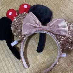 ディズニー ミニーちゃんカチューシャ2個セット