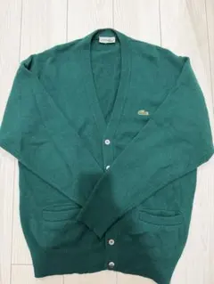 CHEMISE LACOSTE カーディガン グリーン