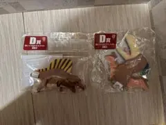 ジュラシック・ワールド　一番くじ　ぬいぐるみマスコット2種