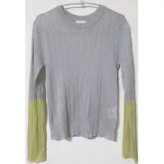 しまむら シアーリブニット