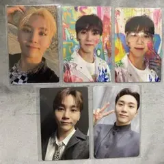 SEVENTEEN スングァン facethesun トレカ  5枚セット
