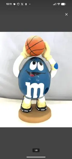 M&M's バスケットボールキャラクター 80's - メルカリ