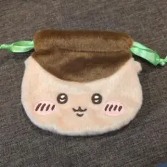 くりまんじゅうのふわふわポーチ　ちいかわシリーズ