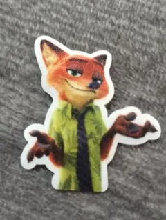 ズートピア フィクシーズ 貼ってはがせるエコワッペン ニック【廃盤品】
