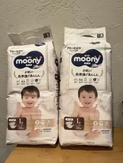 moony 紙おむつ Lサイズ 38枚入り