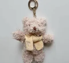 ジェラピケ　くま　テディベア　キーホルダー　ぬいぐるみキーホルダー　マスコット