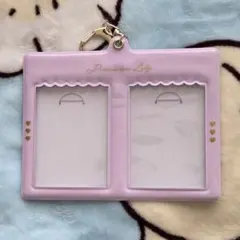 Pomme des Lily PVC カードホルダー ダブル パープル