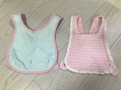 ラルフローレン ベビースタイ 女の子 フリル ドット ボーダー 人気ブランド 美
