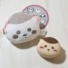 ちいかわ おかおミニシリコンポーチ ミニがまぐち～リボン～ くりまんじゅう