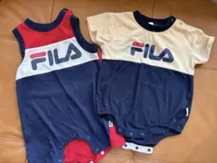 FILA ロンパース２枚組セット サイズ80